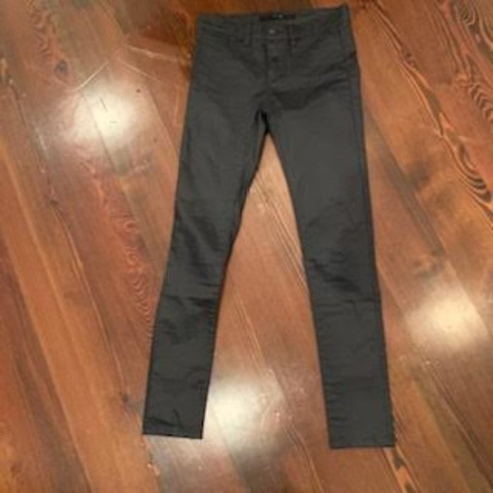 shiny black joes skinny jeans